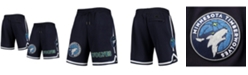 Pro Standard Men's Navy Minnesota Timberwolves Chenille Shorts